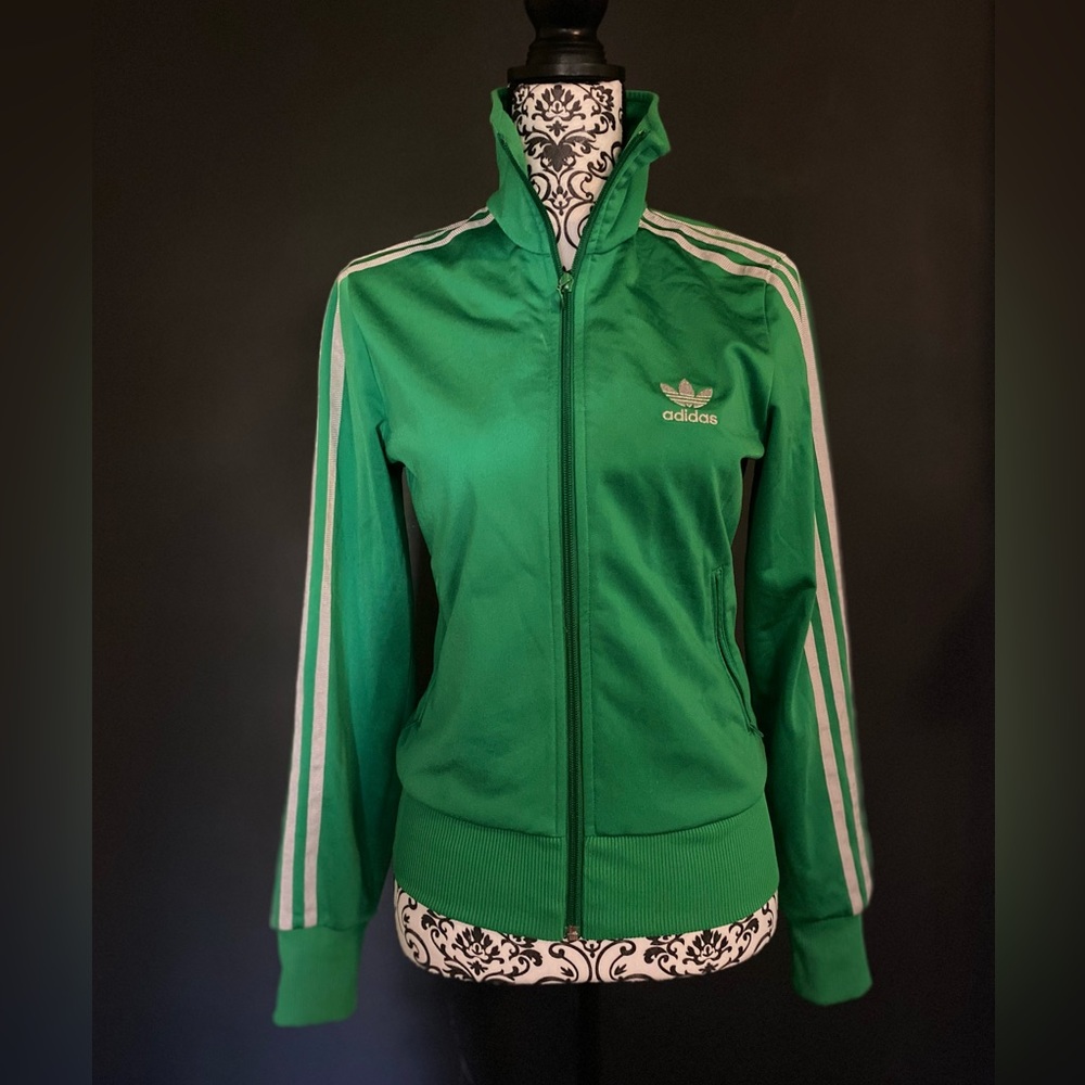 Vintage Adidas Tracksuit Jacket. Small. UGC.